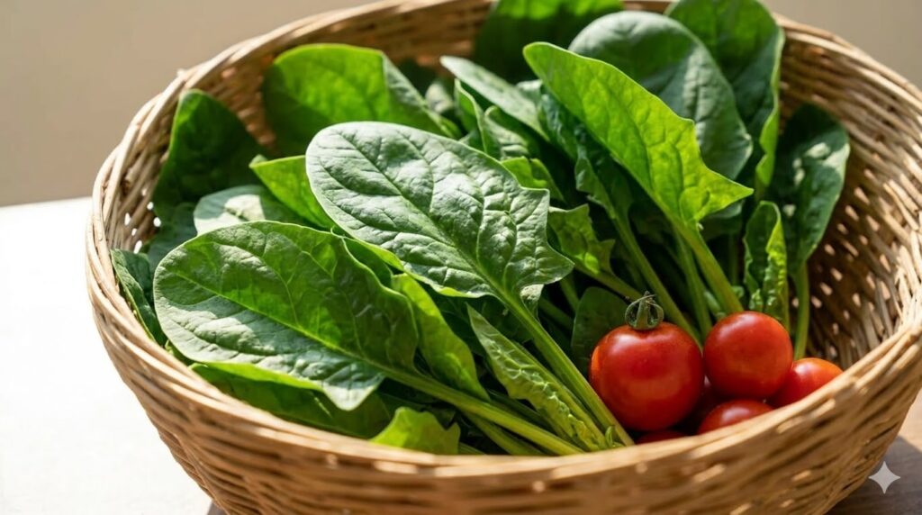 Farmer growing fresh organic vegetables on a chemical-free farm highlighting why organic food is healthier