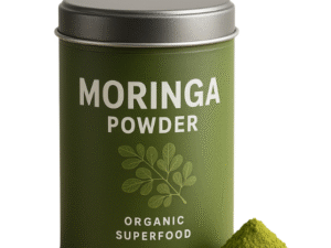 Organic Moringa Powder in Premium Tin Pack â 100% Natural Superfood