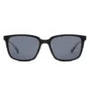 black rectangle front view1 Vincent Chase Polarized Black Full Rim Square Sunglasses â UV Protection